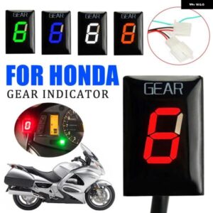 ギア インジケーター ディスプレイ メーター ホンダ CB1300SF VTX1300 ST1300 VTX ST 1300 パンヨーロピアン ヴァルキリー ルーン オートバイ バイク