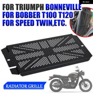 トライアンフ BONNEVILLE T100 T120 2018 - 21 オートバイ バイク アクセサリー ラジエーター グリル グリル ガード カバー