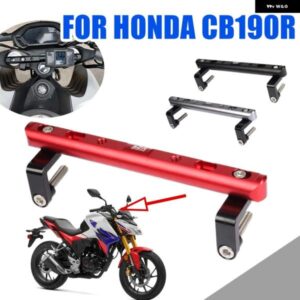 ホンダ CB190R CB 190R オートバイ バイク アクセサリー バランスバー ハンドルバー クロスバー 電話 ホルダー GPS ナビゲーション プレート ブラケット