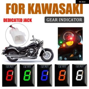 ギア インジケーター カワサキ Z750 Z1000 ヴェルシス 650 KLE 650 バルカン 900 1700 VN900 VN 900 オートバイ バイク アクセサリー ギア ディスプレイ