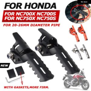 ホンダ NC750X NC700X NC750S NC700S NC700 オートバイ バイク アクセサリー フロント フットペグ レスト フットレスト クランプ ペダル