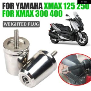 ヤマハ XMAX300 X-MAX 250 125 400 オートバイ バイク アクセサリー ハンドルバー グリップ ハンドルバー キャップエンド プラグバランス スライダー
