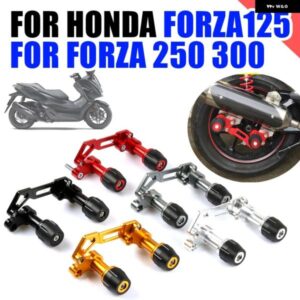 ホンダ FORZA350 FORZA300 FORZA250 FORZA 125 250 300 350 オートバイ バイク アクセサリー マフラー 落下防止 プロテクター 排気 スライダー 落下防止