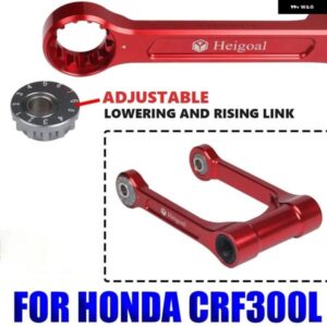 ホンダ CRF300L CRF 300 L 300L CRF300 L 2021 2022 オートバイ バイク アクセサリー リアローダウンキット ロワーリンク 調整可能ライジングリンク