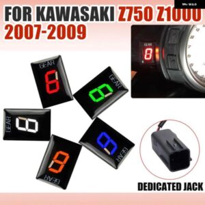 ギア インジケーター カワサキ Z750 Z1000 Z-750 Z-1000 2007 2008 2009 オートバイ バイク アクセサリー ギア ディスプレイ メーター ECU ダイレクト