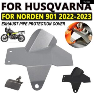 オートバイ バイク マフラーガード 耐衝撃 ヒートシールド カバー HUSQVARNA NORDEN 901 NORDEN901 2022 2023 アクセサリー