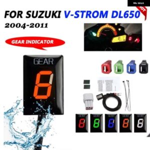1-6レベルギア インジケーター SUI 650 DL650 VSTROM 2004 2005 2006 - 2009 2010 2011 オートバイ バイク アクセサリーメーター