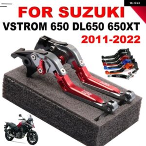 調整式 折りたたみ ブレーキクラッチ レバー SUI 650 DL650 650XT VSTROM 2011 - 2021 2022 オートバイ バイク アクセサリー