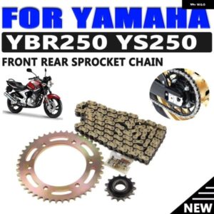 ヤマハ YBR250 YS250 YBR 250 YS 250 オートバイ バイク スペアパーツ フロントリア スプロケット チェーン ギア スプロケット モトトランス ミッション
