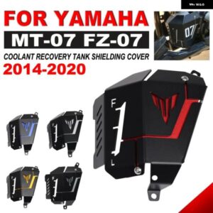 クーラント回収タンクシールドカバー ラジエーター ガード ヤマハ MT07 FZ07 MT-07 FZ-07 2014-2020 2015 - 18