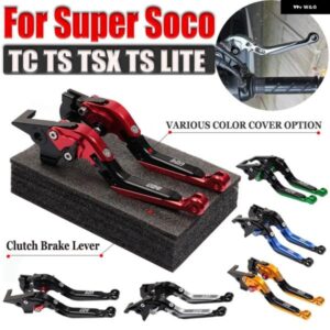 パーキング ブレーキ レバー ハンドル SUPER SOCO TC MAX TS PRO TS LITE TSX オートバイ バイク アクセサリー 折りたたみ 式 延長 式 ブレーキクラッチ