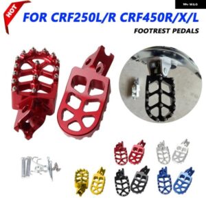 ホンダ CRF250L CRF 250 L CRF250 CRF300L RALLY CRF250R CRF450R CRF450X CRF450L アクセサリー フットレスト フットペグ フットペグ ペダル