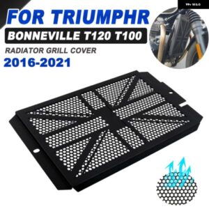トライアンフ BONNEVILLE T100 T120 STREET SCRAMBLER オートバイ バイク アクセサリー ラジエーター グリル ガード グリル カバー プロテクター