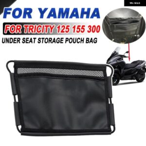 ヤマハ TRICITY 300 TRICITY300 TRICITY125 TRICITY155 オートバイ バイク アクセサリー シートバッグ シート下 収納 ポーチ バッグ オーガナイザー