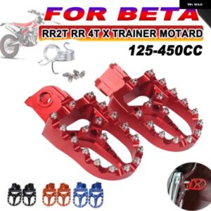 ベータ RR 250 300 350 390 400 430 450 480 498 500 520 525 4T RR250 XTRAINER アクセサリー フットレスト フットペグ フットペグ ペダル
