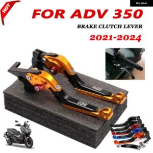 パーキング ブレーキ レバー ホンダ ADV350 ADV 350 2022 2023 2024 オートバイ バイク アクセサリー ハンドル 折りたたみ 式 伸縮式 ブレーキ クラッチ