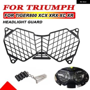 オートバイ バイク ヘッドライト ガード プロテクター カバー グリル トライアンフ TIGER 800 XC XCX XR XRX 2010-2017 2015 2016
