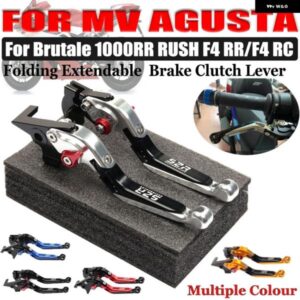 パーキング ブレーキ レバー ハンドル MV AGUSTA BRUTALE 1000RR 1000 RR RUSH F4 RR RCアクセサリー 折りたたみ 式 伸縮式 ブレーキクラッチ レバー