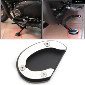 オートバイ バイク 電動車両フット サポート サイドキック スタンド トライアンフ BONNEVILLE T100 2018-2020 T120 2016-2020