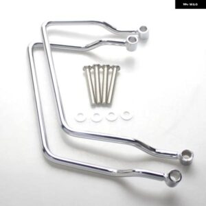 ヤマハ VSTAR DRAGSTAR 400 600 CLASSIC 1998-2011 V-STAR XVS 1100 オートバイ バイク クローム サドルバッグ サポート バー マウント ブラケット