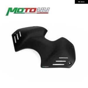 カーボン オートバイ バイク フロント燃料 ガスタンク カバー マットプレーンウィーブ ドゥカティ PANIGALE V4 V4S 2018 2019