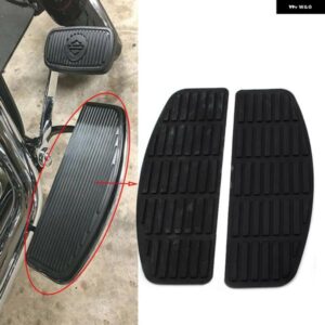 オートバイ バイク フロントドライバー インサートフロアボード フットボード ゴム製 ハーレー ダビッドソンツーリング ロードキング 1組