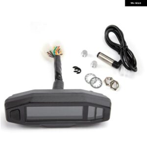 ミニ 汎用 RPM オートバイ バイク メータースピード メーター デジタルオドメーター電動インジェクション キャブレター 計器 KR200