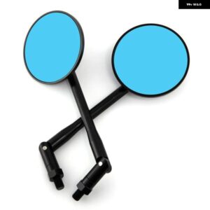 レトロ オートバイ バイク アクセサリー リアビュー バックミラー 調整可能 サイドミラー 汎用 ヤマハ カワサキ スイ ホンダ ベスパ 10MM