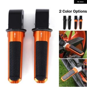 オートバイ バイク リアパッセンジャー フットペグ ペダル フットレスト KTM DUKE 125 390 DUKE DUKE125 DUKE390 2017 - 21