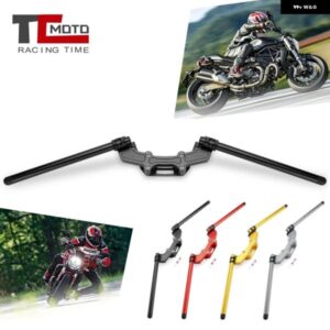 フォーク クリップオン アダプター プレート 22MM ハンドルバーセット ドゥカティ モンスター 821 1200 MONSTER821 MONSTER1200 ハンドルバー キット オート