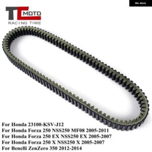 オートバイ バイク パーツ トランス ミッション ドライブベルト ホンダ フォルツァ 250 NSS250 MF08 NSS 250 EX X ベネリ ZENZERO 350 23100-KSV-J12