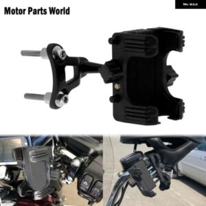 汎用 ハンドルバー マウント フォン キャリア GPS 携帯電話デバイス ホルダー ブラケット スタンド ハーレー スポーツスター XL ダイナ ソフテイル