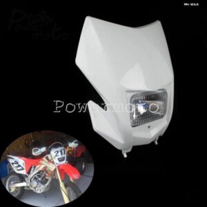 モトクロス ヘッドライト レーシング HI/LO ビーム ダート オートバイ バイク フロントライト ホンダ CRF 230F 150F 250R 450R 450L ヤマハ カワサキ 2020