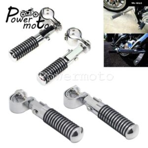 ハーレー ホンダ シャドウ VTX 28MM 25MM オートバイ バイク フットペグ 32MM 38MM クラッシュ バー チューブ フットペグ クランプ フットレスト マウント