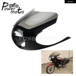 汎用 カフェレーサー スタイル 6.25インチ ヘッドライト フェアリング ヘッドライト ウインドシールド ドゥカティ SCRAMBLER SUI SV650X GN GR GS GT GZ LS