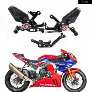 フットレスト フットペグ ホンダ CBR1000RR CBR1000RR-R SC82 カーボン ヒールウィング アジャスター リアセット オートバイ バイク 製造年 2020 パーツ