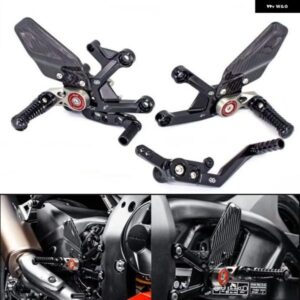 ホンダ CBR1000RR CBR1000RR-R CBR1000RR 2020-2023 オートバイ バイク CNC カーボン レーシング リアセット フットペグ フットレスト リアセット