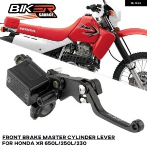 オートバイ バイク フロント ブレーキマスター シリンダー レバー ホンダ XR650L XR250L XR 650R 600R XR230 XR250 XR400 R モタード ダートピット オートバ