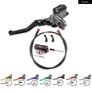 オートバイ バイク マスター シリンダー レバー 油圧 クラッチ オイルホース ライン パイプ リアフットブレーキプルロッドATVダートピット オートバイ バイ