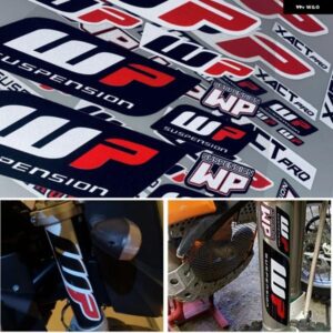 反射WP フォーク ステッカー サスペンションショッカー ダンパー オートバイ バイク アクセサリー デカール DUKE RC KTM 200/390/690/1090 カワサキ ホンダ