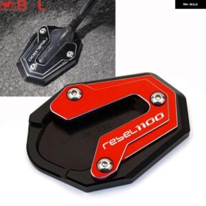 ホンダ DCT 2023 CMX1100 CM1100 M T 2020-2024 オートバイ バイク アクセサリー キック スタンド フットサイド スタンド パッド プレート