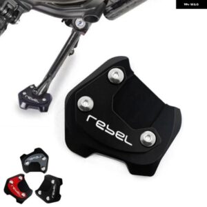 ホンダ REBEL CMX300 CMX500 CMX 300 500 全年式 オートバイ バイク キック スタンド 延長 フットサイド スタンド 拡大 サポート プレート パッド