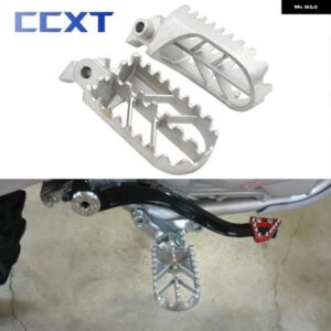 ステンレス 製 オートバイ バイク フットペグ レストペダル フットペグ ホンダ CRF50 XR50 XRF70 CRF70 CRF100F モトクロス ダート オートバイ バイク 汎用