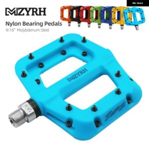 自転車ペダル 滑り止め 超軽量 ナイロン MTB マウンテン オートバイ バイク ペダル シール ベアリング ペダル 自転車アクセサリーパーツ