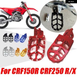 ホンダ CRF150R CRF250R CRF250X CRF150 CRF 150 R CRF250 CRF 250 R X オートバイ バイク アクセサリー フットレスト フットペグ フットペグ ペダル