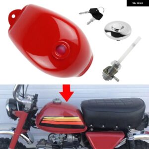 燃料 ガスタンク ガソリン タンク キャップ キーペットコック付き 燃料タンク ホンダ ミニトレイル Z50 Z50J Z50R クローンモンキー オートバイ バイク ダー