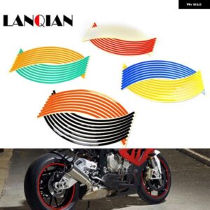 オートバイ バイク ホイール ステッカー ストライプリム デカール 防水 ハブテープアクセサリー ホンダ CBR 600 F2 F3 F4 F4I CBR600F CBR 600F 600 F