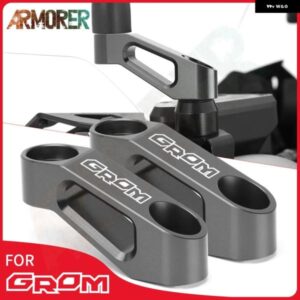 バックミラー 延長 マウント ブラケット ホルダー オートバイ バイク アクセサリー ホンダ GROM125 MSX125 2014 - 2022 2018