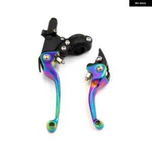 オートバイ バイク ハンドル CNC モトメッキ カラフル ショート ロング オートバイ バイク ブレーキ クラッチ レバー CRF YZF XR CQR MTX カスタム モト ト