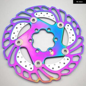 カラフルなMTB DHディスクブレーキ140/160/180/203MM自転車冷却フローティングローターマウンテンロード オートバイ バイク
